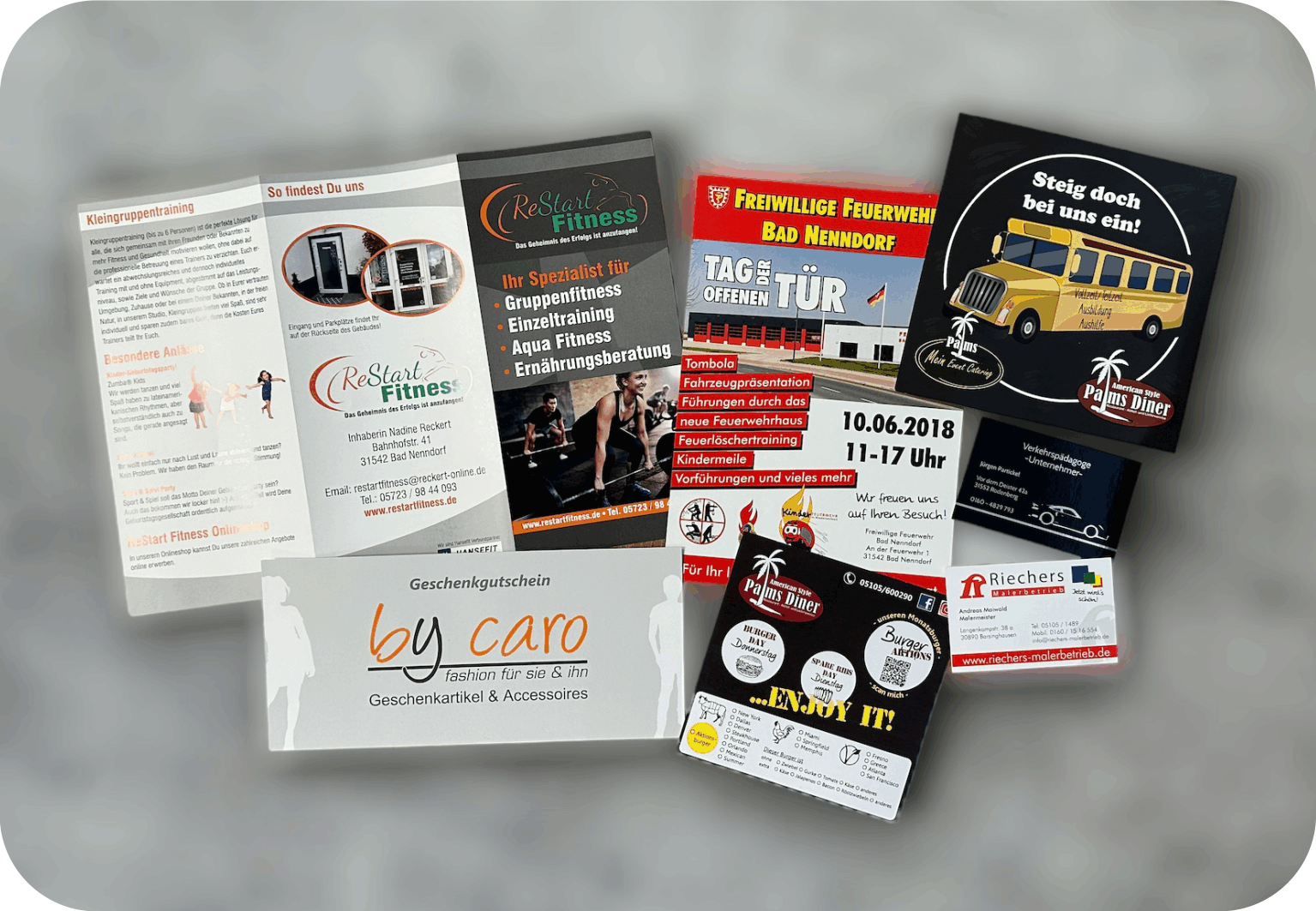 Flyer & Visitenkarten